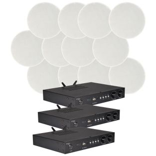 Adastra Smart Pack Multiroom 3 wzmacniacze Wi-Fi 6 stref 12 głośników