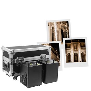 Evolite Spark 600 Twinset 2x maszyna Sparkular z futerałem