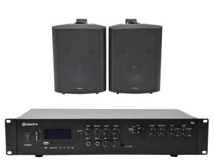 Zestaw głośników wewnętrznych Adastra 1 + wzmacniacz Bluetooth A2 USB/SD 400W