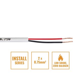Kabel głośnikowy instalacyjny Elumen8 100 V, 50 metrów