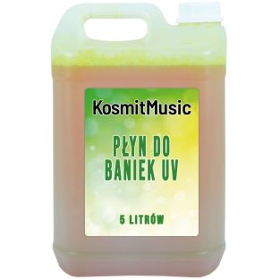 Płyn do baniek mydlanych KosmitMusic z efektem UV 5 litrów