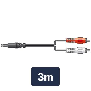 Kabel stereo KosmitMusic 3.5 Jack do 2x RCA różne formaty-3