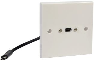 Gniazdo ścienne AV:Link USB4 typu C ze złączem męskim