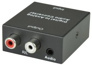 AV: Połącz dźwięk cyfrowy z analogowym konwerterem audio