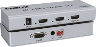 Rozdzielacz HDMI AV:Link 4KS12 1x2 8K z EDID