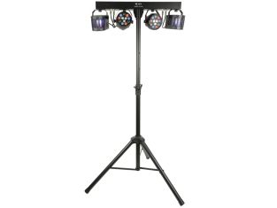 QTX LED FX Bar Derby standard, 2 punkty par RGBW, 2 efekty świetlne derby