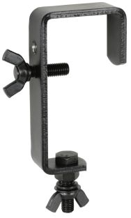 Zacisk kratownicy QTX czarny do efektów świetlnych 37-50mm 25kg