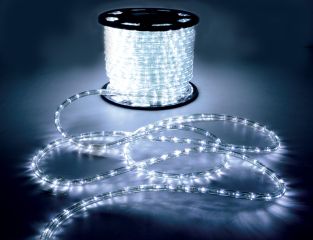 Łańcuch świetlny LED Lyyt 50 metrów, zimna biel