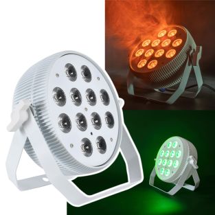 Citronic MagicPAR-80: 12 x 12 W RGBWA/UV lampa PAR bez wentylatora BIAŁA