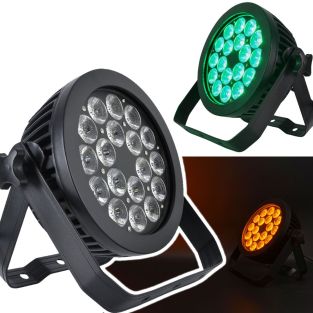 Citronic MagicPAR-220: 18 x 12 W RGBWA/UV lampa PAR bez wentylatora