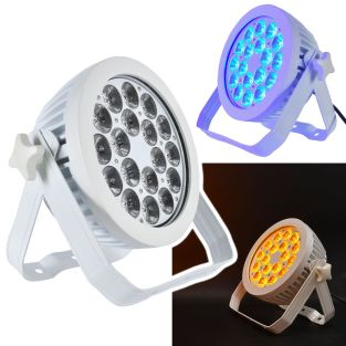 Citronic MagicPAR-220: 18 x 12 W RGBWA/UV lampa PAR bez wentylatora BIAŁA