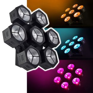 Citronic CosmoPAR: 7x40W COB LED RGBW PAR