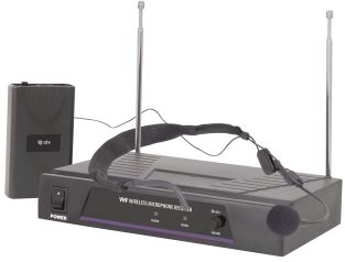 Bezprzewodowy system mikrofonowo-nagłowny Qtx VN1 VHF