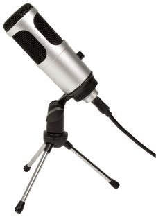 Mikrofon do podcastów USB Citronic CU-POD2 i statyw