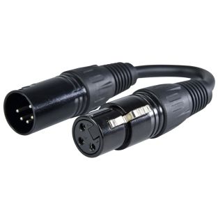 Adapter DMX QTX 3-pinowy na 5-pinowy męski