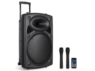 Głośnik mobilny Bluetooth Qtx QR12PABT USB/SD/VHF FM 700 W