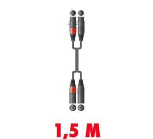 Kabel Chord XFXM0150 Professional XLRF - XLRM 1,5 metra