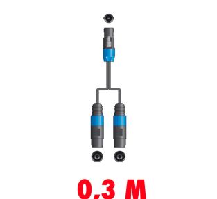 Rozdzielacz QTX SPK-SPK speakon