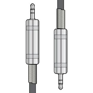 Kabel audio KosmitMusic wtyk jack TRS 3,5 mm - wtyk jack TRS 3,5 mm różne długości
