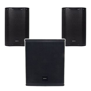 Zestaw CASA 10A 2.1 840 W RMS 10-calowy aktywny zestaw głośnikowy z subwooferem