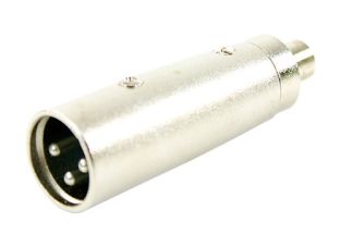 Adapter wtyczki XLR męski na RCA żeński