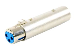 Złącze wtykowe XLR żeńskie na XLR męskie