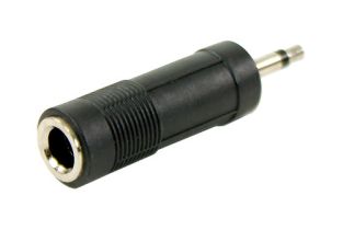 Adapter wtyczki 1x Mono Jack 6.3 na Mono Jack 3.5