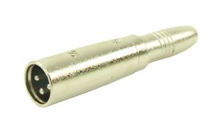 Adapter wtyczki 6.3 Mono Jack na 3-pinowy adapter XLR