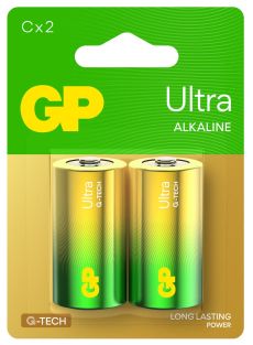Baterie alkaliczne GP Ultra C 1,5 V, zestaw 2 szt.