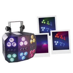 BoomTone Dj 6 sztuk LED PAR wielokolorowe efekty świetlne