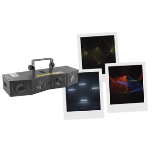 BoomTone DJ Quattro Moon Star Laser LED i efekt świetlny