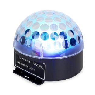 Ibiza Light ASTRO 1 LL081LED Kryształowa kula żelowa RGB efekt LED