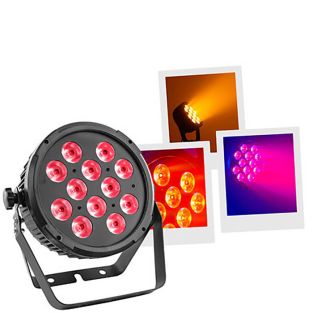 Mac Mah DJ FlatPAR 12x12W 6-w-1 reflektor LED RGBWA-UV