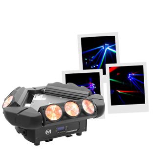 Pokaz świetlny Mac Mah Pyramida LZR LED z 9 diodami LED RGBW i laserem wielopunktowym