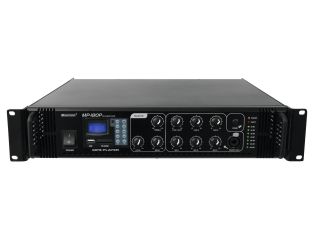Wzmacniacz Omnitronic MP-180P 100 V z USB/SD 180 W