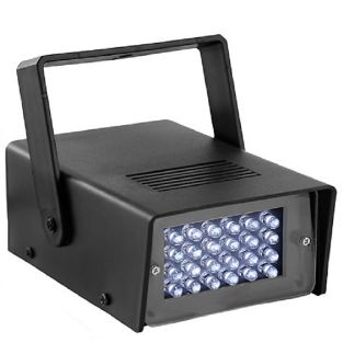 BoomTone DJ FlashLed mini stroboskop z 24 białymi diodami LED