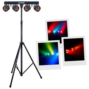 Ghost Party Bar imprezowy z diodami LED 4x LED par