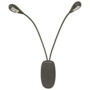 Lampa Mercury LC4 z podwójnym klipsem i 4 diodami LED