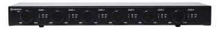 Adastra AT6 100V tłumik do montażu w szafie rack z przełącznikiem źródła A/B, 6 × 30 W