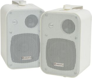 Głośniki Adastra B30V 100V line 1 para 4 cale białe