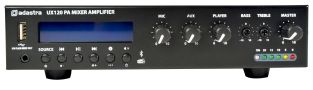 Kompaktowy wzmacniacz Adastra UX120 100 V o mocy 120 W z BT i DAB+