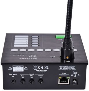 Stacja wywoławcza/mikrofon Adastra CS-5X do matrycy audio RX45