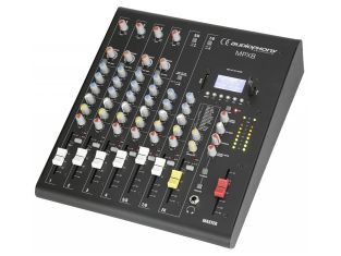 Audiophony MPX8 8-kanałowy mikser do występów na żywo z efektami i odtwarzaczem USB/SD/BT