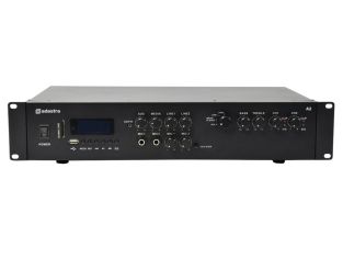 Wzmacniacz stereo Bstock Adastra A2 2 x 200 W z Bluetooth i połączeniem mikrofonowym