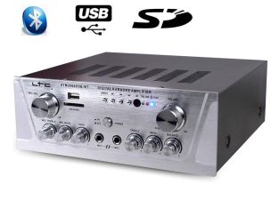 Wzmacniacz karaoke Bluetooth LTC Audio ATM2000USB-BT z USB/SD/MP3
