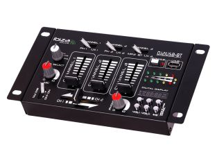 Ibiza Sound DJ21USB-BT 4-kanałowy mikser DJ z Bluetooth i odtwarzaczem USB