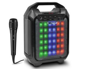 iDance Audio Blaster 10 Czarny przenośny głośnik Bluetooth z mikrofonem