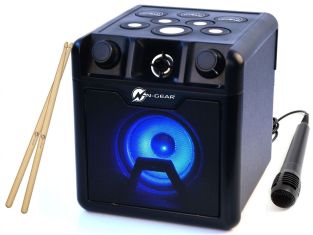 N-Gear Drum Block 420 przenośny głośnik karaoke z padem perkusyjnym Bluetooth