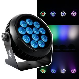 Projektor LED AFX CLUB-MIX2-IP 12 x 12W RGBW z podwójnym sterowaniem IP65