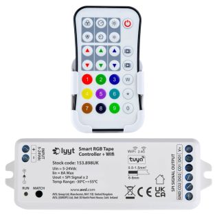 Kontroler taśm LED RGB Lyyt z WIFI